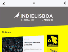 Tablet Screenshot of indielisboa.com